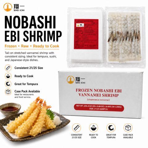 Frozen Nobashi Ebi