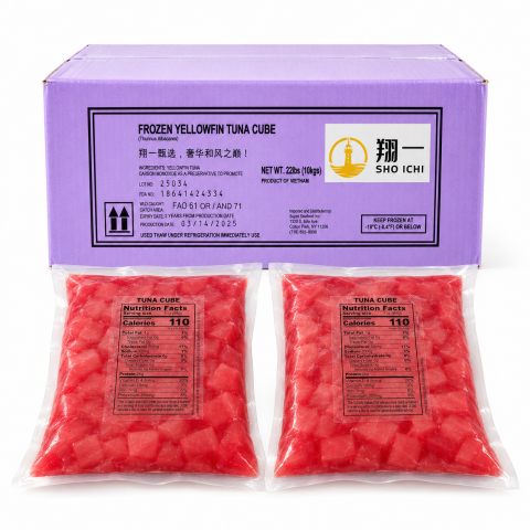 Frozen Yellowfin Tuna Cubes