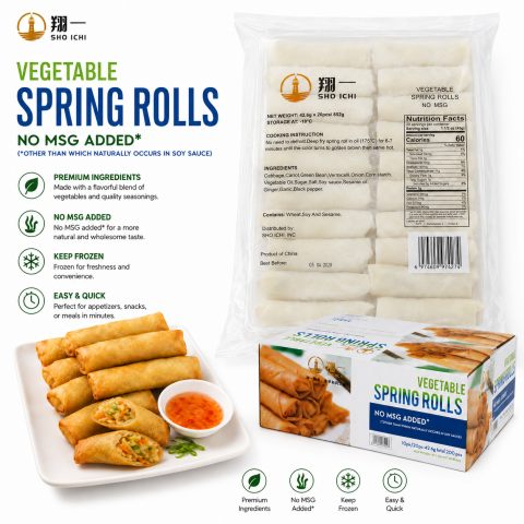 Spring Rolls 42.6g X 20PK 素春卷