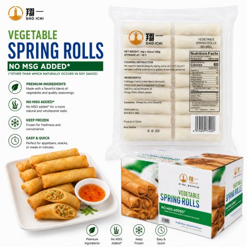 Spring Rolls 25g X 20 PK , 素春卷