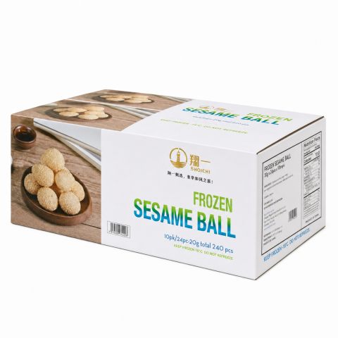 Sesame Balls with Red Bean Filling 芝麻球